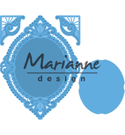 LR0485 - Marianne Design - Petras oval & corners