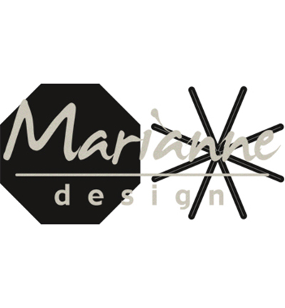 CR1423 - Marianne Design - Open star fold