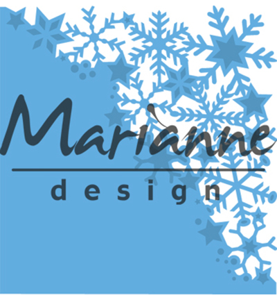 LR0497 - Marianne Design - Snowflakes corner