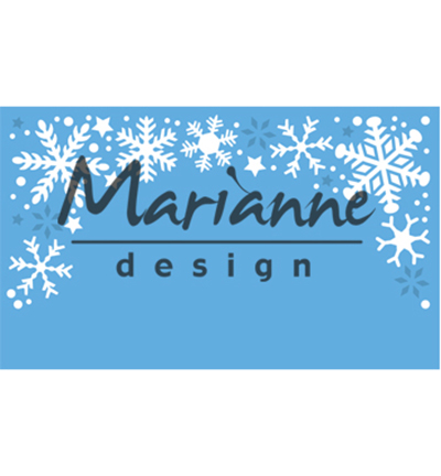 LR0498 - Marianne Design - Snowflakes border