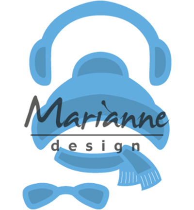 LR0499 - Marianne Design - Kims Buddies winter set