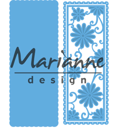 LR0516 - Marianne Design - Anjas flower rectangle