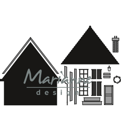 CR1437 - Marianne Design - Build-a-house