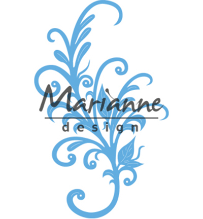 LR0526 - Marianne Design - Anjas floral ornament