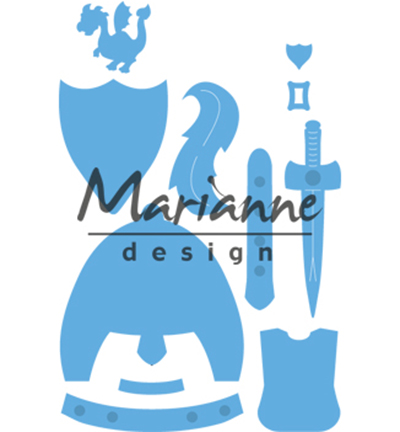 LR0528 - Marianne Design - Kims Buddies knight