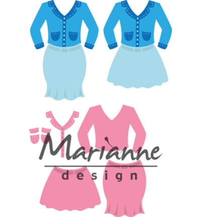 COL1453 - Marianne Design - Ladys suit