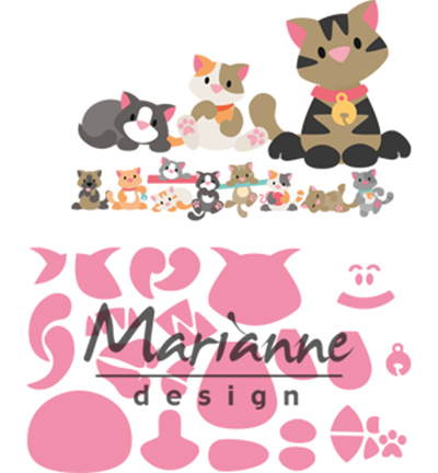COL1454 - Marianne Design - Elines kitten