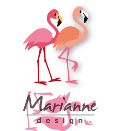 COL1456 - Marianne Design - Marianne Design Collectable Elines flamingo