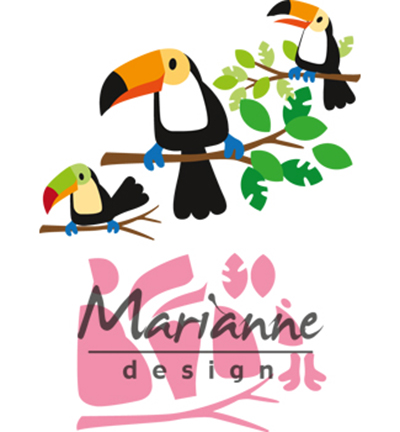 COL1457 - Marianne Design - Marianne Design Collectable Elines toucan