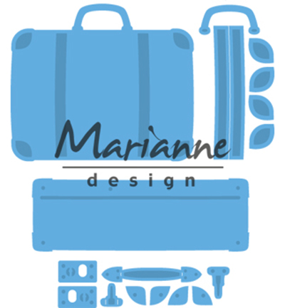 LR0542 - Marianne Design - Marianne Design Creatable Suitcase