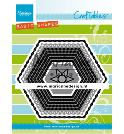 CR1444 - Marianne Design - Basic set: Hexagon