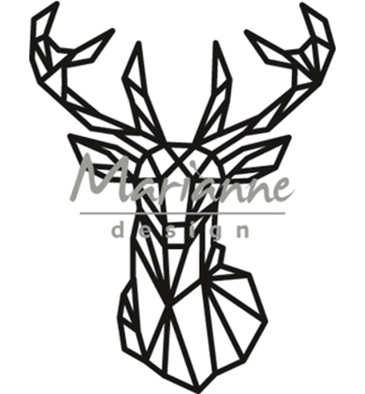 CR1445 - Marianne Design - Geometric deer