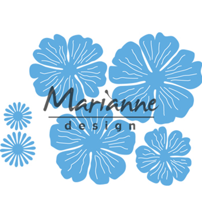 LR0546 - Marianne Design - Anjas beautiful flower set
