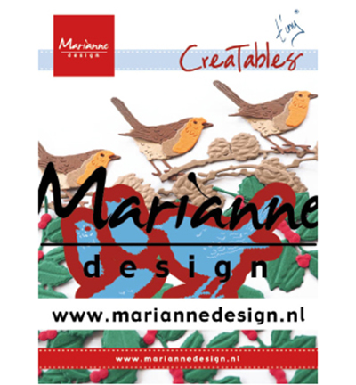LR0548 - Marianne Design - Tinys Red Robin