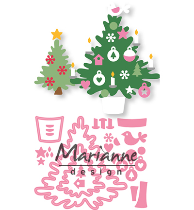 COL1459 - Marianne Design - Elines Christmas tree