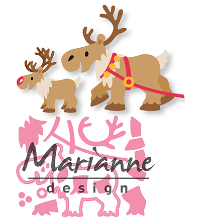 COL1461 - Marianne Design - Elines Reindeer