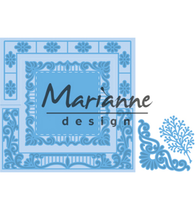 LR0553 - Marianne Design - Anjas lacy folding die: square