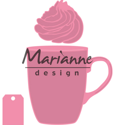 COL1462 - Marianne Design - Hot chocolate mug (incl. COL 1366 for free)