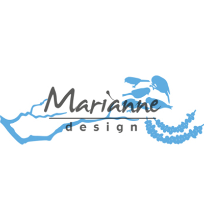 LR0558 - Marianne Design - Tinys peanut garland and branch