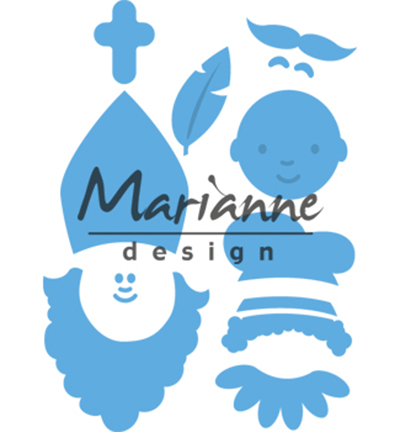LR0565 - Marianne Design - Sinterklaas & Pieterbaas