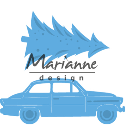 LR0567 - Marianne Design - Driving home for christmas