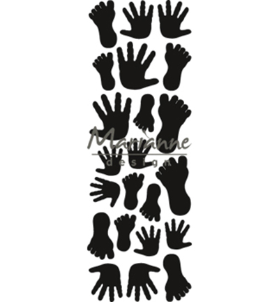 CR1457 - Marianne Design - Punch die Hands & feet