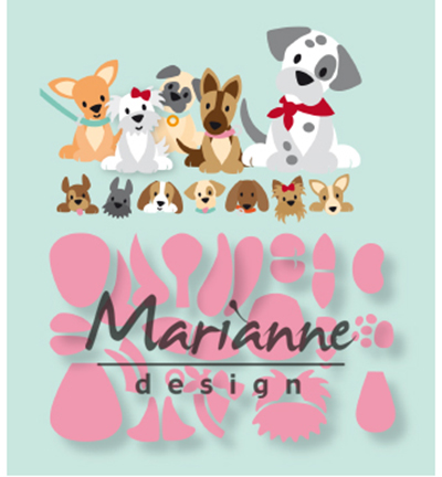 COL1464 - Marianne Design - Elines puppy