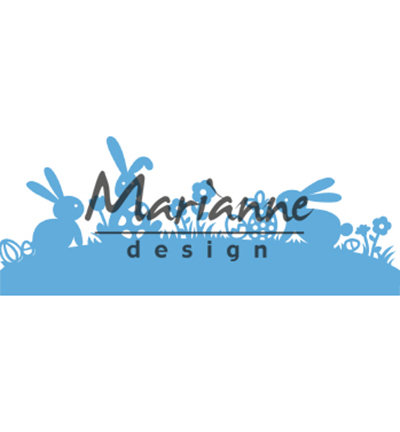 LR0588 - Marianne Design - Bunny border