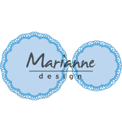 LR0592 - Marianne Design - Doily duo