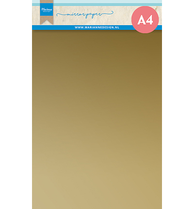 CA3177 - Marianne Design - Mirror paper, Gold