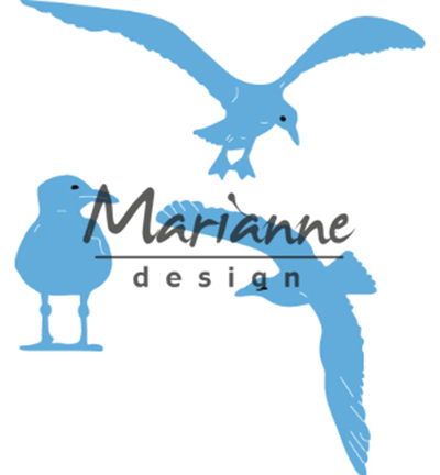 LR0595 - Marianne Design - Tinys sea gulls