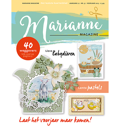 Marianne 57 - Marianne Design - Marianne Magazine 57 - Lente 2023