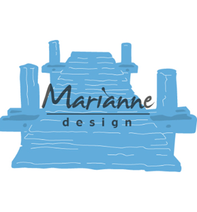 LR0597 - Marianne Design - Tinys beach jetty