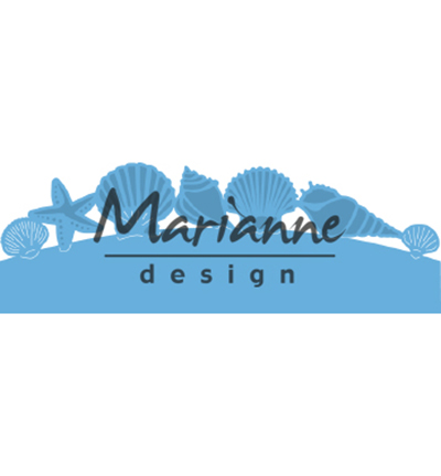 LR0601 - Marianne Design - Sea shells border