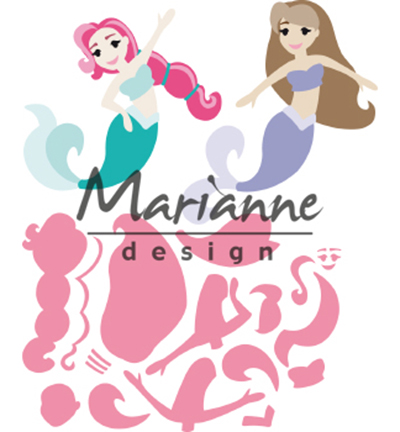 COL1467 - Marianne Design - Mermaids by Marleen