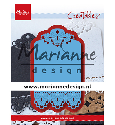 LR0616 - Marianne Design - Brocante label