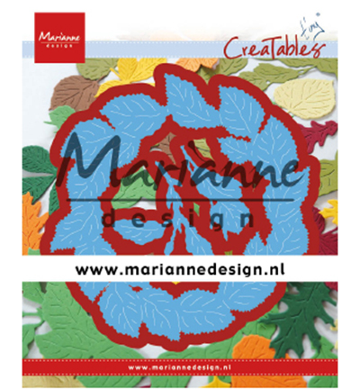LR0624 - Marianne Design - Tinys Leaves Wreath