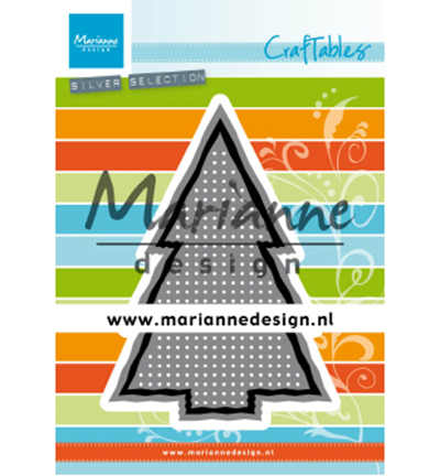 CR1481 - Marianne Design - Cross Stitch Christmas Tree