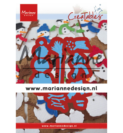 LR0631 - Marianne Design - Tinys Frosty snowmen