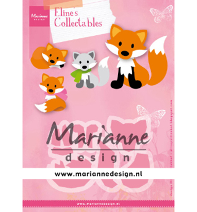 COL1474 - Marianne Design - Elines Cute Fox