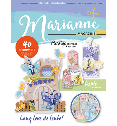 Marianne 61 - Marianne Design - Marianne Magazine 61 - Voorjaar 2024