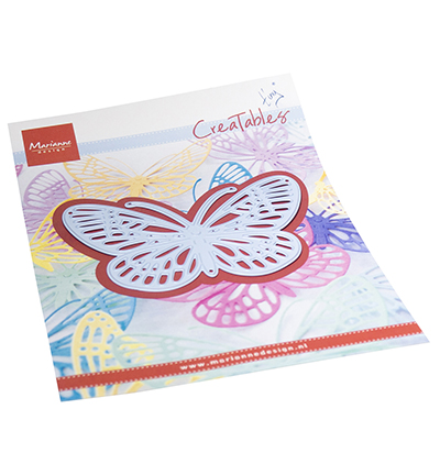 LR0856 - Marianne Design - Tinys resting Butterfly