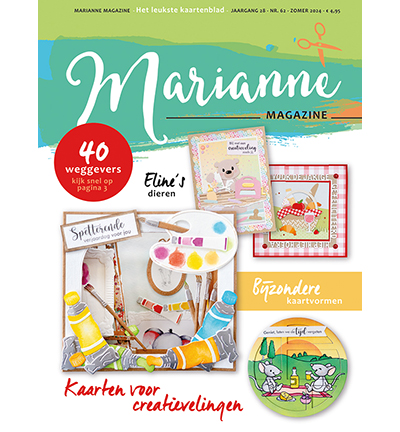 Marianne 62 - Marianne Design - Marianne Magazine 62 - Zomer 2024