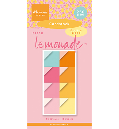 PK9191 - Marianne Design - Fresh Lemonade - Cardstock