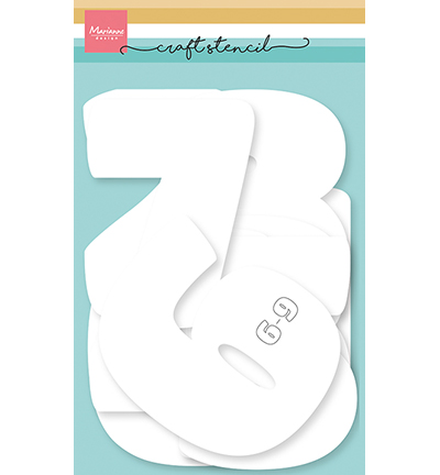 PS8167 - Marianne Design - Numbers 12 cm