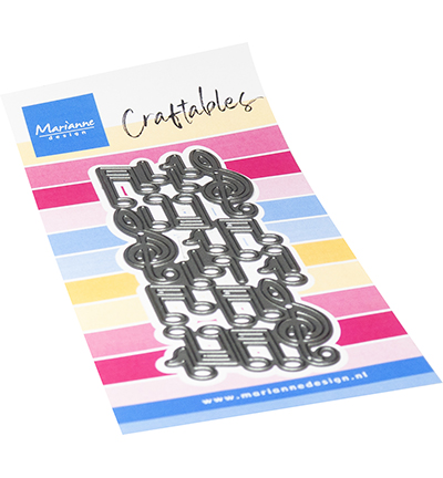 CR1694 - Marianne Design - Punch die XL - Music