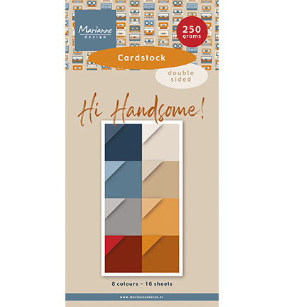 PK9209 - Marianne Design - Hi Handsome! - cardstock