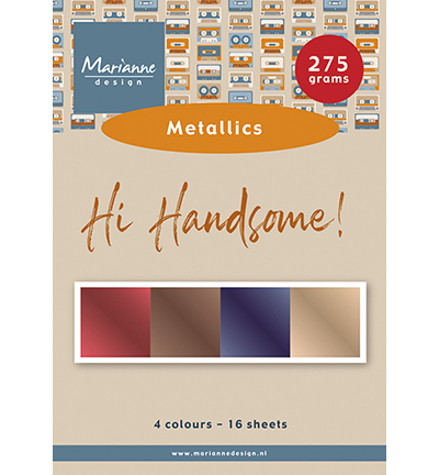 PK9210 - Marianne Design - Hi Handsome! - metallics