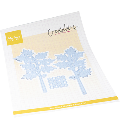 LR0914 - Marianne Design - Holly sprigs