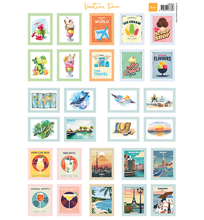 VK9633 - Marianne Design - Stamps - Vacation time